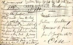 VINTAGE POSTCARD Lyon L Town hall