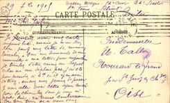 VINTAGE POSTCARD Lyon Seen On the Saone Taken of L Ascnseur Of the Tower of Fourviere