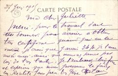 VINTAGE POSTCARD Lyon Places Carnot
