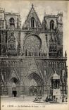 VINTAGE POSTCARD Lyon the Cathedral St Jean