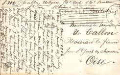 VINTAGE POSTCARD Lyon the Monument of the Children of the Rhone the Bridge of the Loop and the slope of Clear Saint