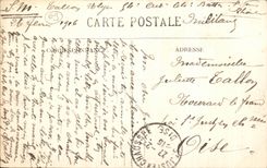 VINTAGE POSTCARD Lyon Souvenir