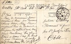 VINTAGE POSTCARD Lyon Lafayette Bridge and Coteau of Fourviere Tram