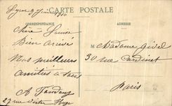 VINTAGE POSTCARD Lyon Apses of L Church of Fourvieres and the Cathedral St Jean