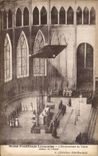 VINTAGE POSTCARD Lyon Lyons Pontifical Mass L encensement of the Deacon around L furnace bridge