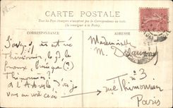 VINTAGE POSTCARD Lyon Bridges and Quay of the Rhone