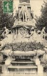 VINTAGE POSTCARD Lyon the Carnot Monument