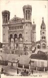 VINTAGE POSTCARD Lyon NR D Fourviere the Frontage