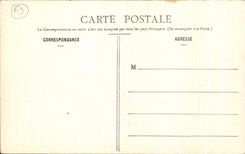 VINTAGE POSTCARD Interior Lyon of the Basilica Of NR D De Fourviere Seen of L entered