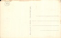 VINTAGE POSTCARD Lyon the Bellecour Place and the Hill of Fourviere