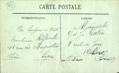 VINTAGE POSTCARD Lyon Apse De Fourviere