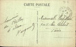 VINTAGE POSTCARD Summit of the Balloon the Virgin and Not Trigonometrical