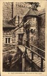 VINTAGE POSTCARD High koenigsbourg Levis Bridge of the High Garden