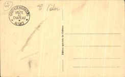 VINTAGE POSTCARD High koenigsbourg Levis Bridge of the High Garden