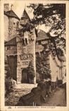 VINTAGE POSTCARD High Koenigsbourg Main entrance