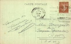 VINTAGE POSTCARD Strasbourg Nest of Storks