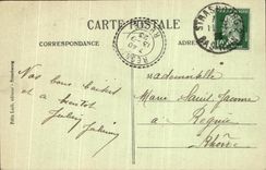 VINTAGE POSTCARD Strasbourg Cathedral