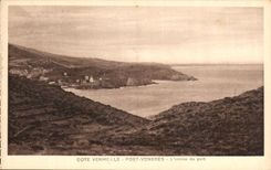 VINTAGE POSTCARD Vermilion Dimension Port Vendres L Entered Of the Share