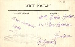 VINTAGE POSTCARD Castle De Beaucens Valley D Argeles