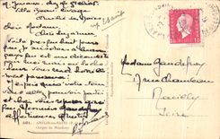 VINTAGE POSTCARD Amelie Les Bains Falls of Mondony