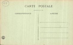 VINTAGE POSTCARD Route of Cauterets has Pierrefitte Viscos and hamlet of Cancerie