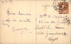 VINTAGE POSTCARD the Pyrenees Luz St Saver the Napoleon bridge