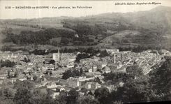 VINTAGE POSTCARD Bagneres de Bigorre View Palomieres