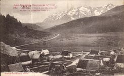 VINTAGE POSTCARD Arreau Payole Road Of the Collar D Massive Aspin of L Arbizon