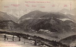 VINTAGE POSTCARD Collar D Aspin Funds of Louron and D Aure of the road of the collar