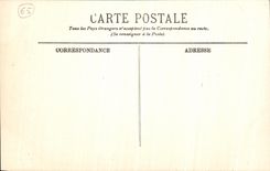 VINTAGE POSTCARD Tarbes L Town hall and the Danton Monument