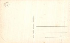 VINTAGE POSTCARD Route of Pierrefitte has Cauterets the Snail