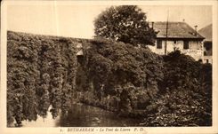VINTAGE POSTCARD Betharram the Bridge of Ivy