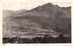 VINTAGE POSTCARD the High Pyrenees Arrens View