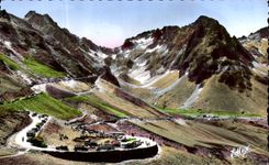 CPSM Route of Tourmalet Chains Of the Pyrenees