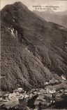 VINTAGE POSTCARD Bareges View from above and the Peak of L Ayre