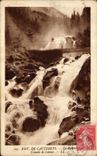 VINTAGE POSTCARD Env De Cauterets To scoff It Cascade De Lutour