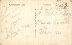 VINTAGE POSTCARD Env De Cauterets To scoff It Cascade De Lutour