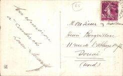 VINTAGE POSTCARD Cauterets View