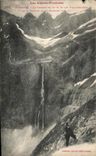 VINTAGE POSTCARD Gavarnie the Cascade and the peaks D Astazou of the cascade of Marbore