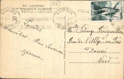 VINTAGE POSTCARD Heavy the Basilica And the Cave