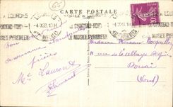 VINTAGE POSTCARD Heavy