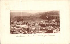 VINTAGE POSTCARD Heavy Sight On the district of L Parish church