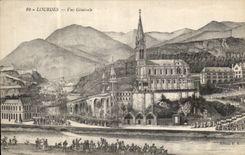 VINTAGE POSTCARD Heavy View