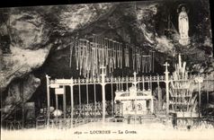 VINTAGE POSTCARD Heavy the Cave
