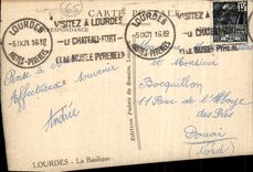 VINTAGE POSTCARD Heavy the Basilica