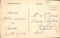 VINTAGE POSTCARD Heavy the Interallied Monument of the Notre Dame Recognition