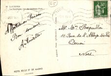 VINTAGE POSTCARD Heavy the Basilica Seen Of the Strong Castle