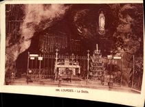 VINTAGE POSTCARD Heavy the Cave