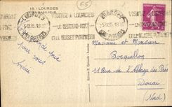 VINTAGE POSTCARD Heavy the Basilica