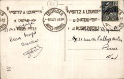 VINTAGE POSTCARD Heavy interallied Monument of the Recognition